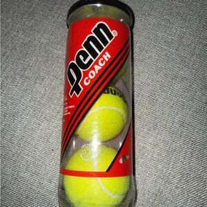 Coach Yellow Tennis Balls
